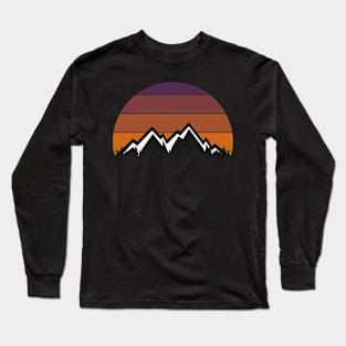 Mountain Retro Long Sleeve T-Shirt